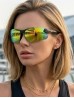 Fashion Sporty Gradient Sunglasses 
