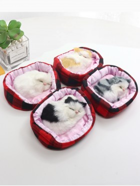 Cats in Bed, Meowing
