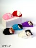Meowing Sleeping Kittens with Knitted Slipper Nests