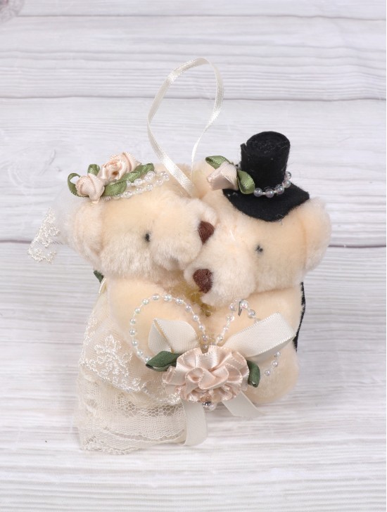 Bear Groom and Bride Wedding Accessory