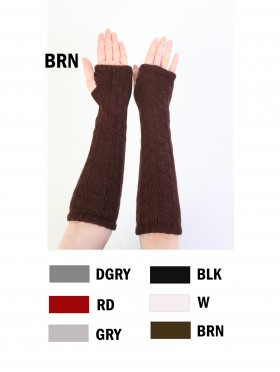 LONG FINGERLESS GLOVES(6 pairs)