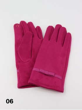  Stitched Bow Touch Screen Glove