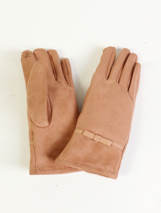  Stitched Bow Touch Screen Glove