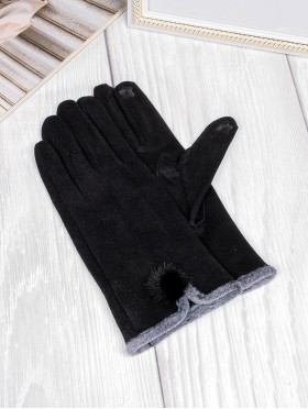 Pom Pom Touch Screen Glove