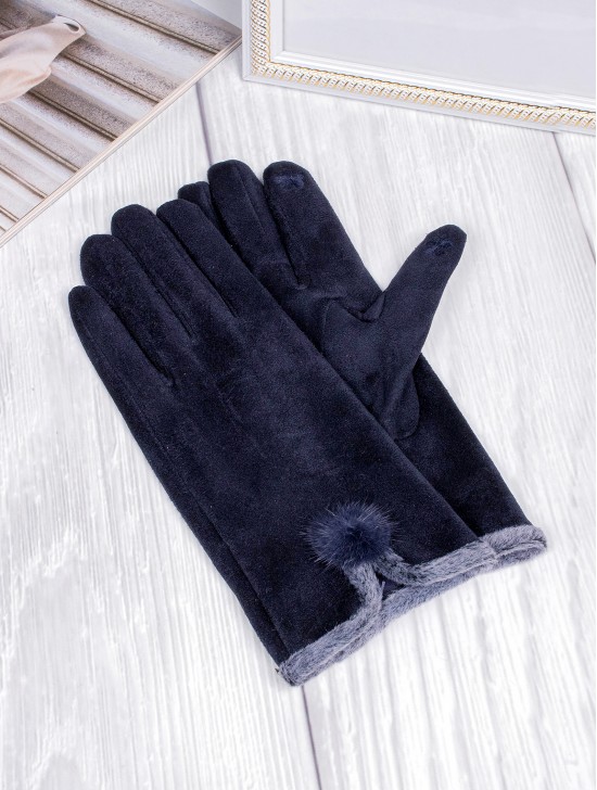 Pom Pom Touch Screen Glove