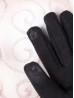 Triple Buttoned Touch Screen Gloves