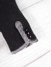 Triple Buttoned Touch Screen Gloves