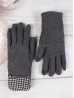 Stitched Touch Screen Glove W/ Belt,