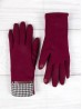 Stitched Touch Screen Glove W/ Belt,