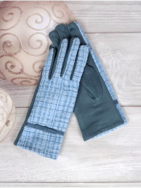 Abstract Print Touch Screen Gloves 