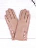 PU Touch Screen Gloves w/ Stitched Button