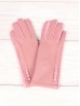 PU Touch Screen Gloves w/ Stitched Button