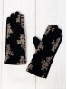 Color Pattern Stitch Touch Screen Gloves 