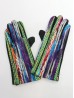 Color Pattern Stitch Touch Screen Gloves 