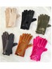 PU Touch Screen Gloves w/ Pom Pom