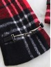 Plaid Touch Screen Glove W/ Link 