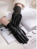 Solid Colour Shiny Bubble Gloves