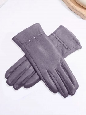 PU Touch Screen Gloves w/ Studs