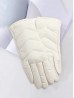 Waterproof Quilted Design Touch Screen Gloves