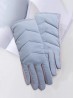 Waterproof Quilted Design Touch Screen Gloves