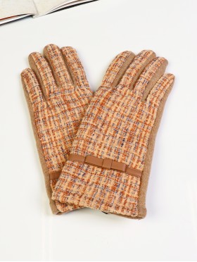 Abstract Print Touch Screen Gloves 