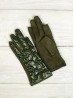 Solid Colour Shiny Bubble Gloves W/ Thumb and index opening 