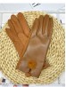 PU Touch Screen Gloves w/ Pom Pom
