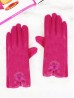 PU Touch Screen Gloves w/ Pom Pom