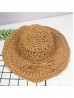 Foldable Super Soft Weaved Sunhat W/ Bow 