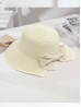Wide Brim Summer Hat W/ Bow
