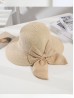 Wide Brim Summer Hat W/ Bow