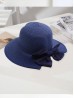 Wide Brim Summer Hat W/ Bow