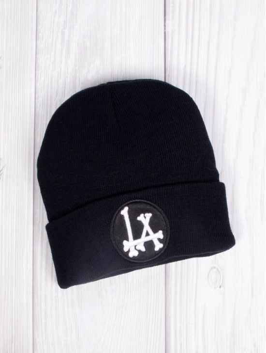 LA Ribbed Beanie