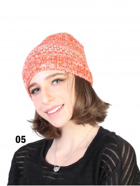 Two Toned Knitted Hat (fleeced inside) 