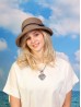 Japanese Paper Grass Super Soft Foldable Hat with Bow