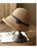 Japanese Paper Grass Super Soft Foldable Hat with Bow