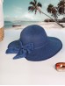 Wide Brim Summer Hat W/ Bow Wide Brim Summer Hat W/ Bow