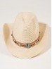 Wide Brim Cowboy Hat/ Jewel Studded Band Wide Brim Cowboy Hat/ Jewel Studded Band
