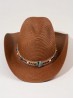 Wide Brim Cowboy Hat/ Jewel Studded Band Wide Brim Cowboy Hat/ Jewel Studded Band