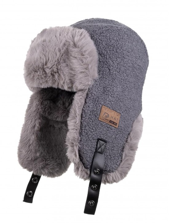 Unisex Outdoor Fur Hat W/ Ear Protection 