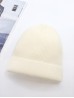 Knitted Lined Hat With Brim