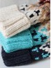 Fashion Knitted Hat W/ Colorful Pompom 