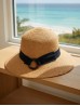Summer Wide Brim Hat W/ Strap