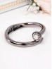 Rhinestone & Pearl Nail Bangle