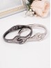 Fashion Rhinestone Solid Bangle