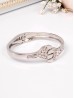 Fashion Rhinestone Solid Bangle