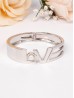 Cut Out Bangle W/ Pearl