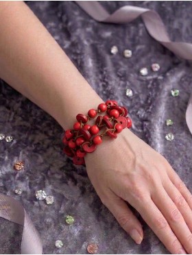 COCONUT SHELL BRACELET