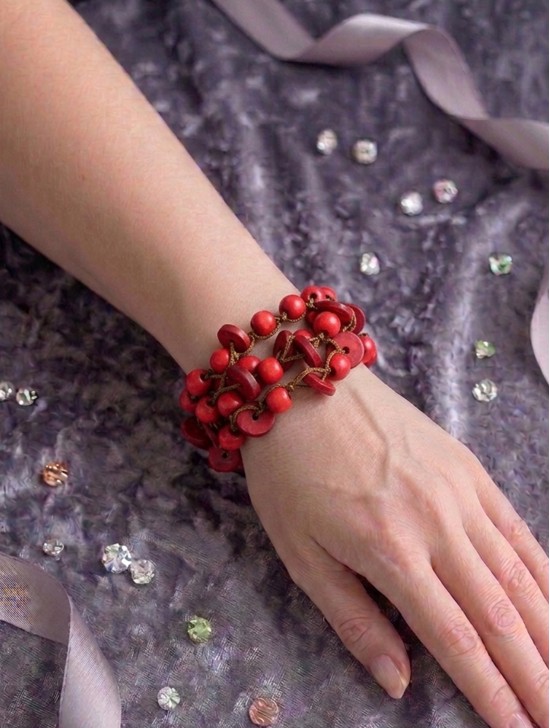 COCONUT SHELL BRACELET