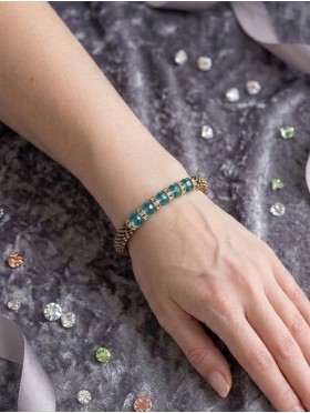 TEXTURE BEAD BRACELET 